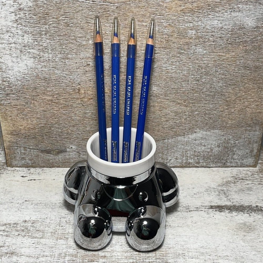 VTG Lot of 4 Jordana Kohl Kajal Eyeliner Pencil .044Oz Matte ELECTRIC BLUE New